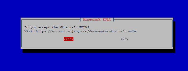 EULA Message EULAMessage